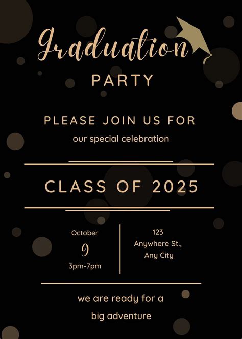 graduation dinner announcement|college graduation party invitations 2022.